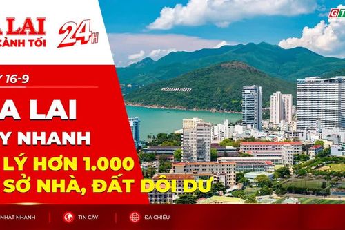 Toàn cảnh Gia Lai 24h: Đẩy nhanh xử lý hơn 1.000 cơ sở nhà, đất dôi dư