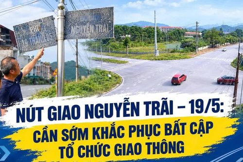 Nút giao Nguyễn Trãi – 19/5: Cần sớm khắc phục bất cập tổ chức giao thông