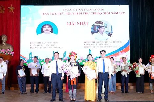 Xã Tằng Loỏng tổ chức thành công Hội thi Bí thư chi bộ giỏi năm 2026