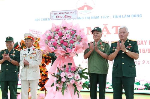 Hội Chiến sĩ Thành cổ Quảng Trị Lâm Đồng tiếp nối nghĩa tình đồng đội