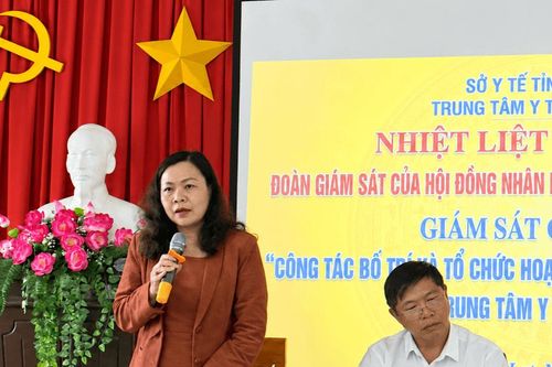 HĐND tỉnh Lâm Đồng giám sát hoạt động Trung tâm Y tế khu vực Đà Lạt