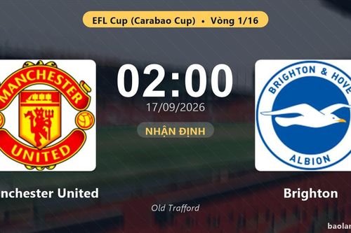 Nhận định Manchester United vs Brighton: Thắng để đi tiếp
