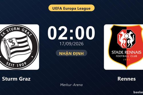 Nhận định Sturm Graz vs Rennes: Màn so tài của hai đội vào phom