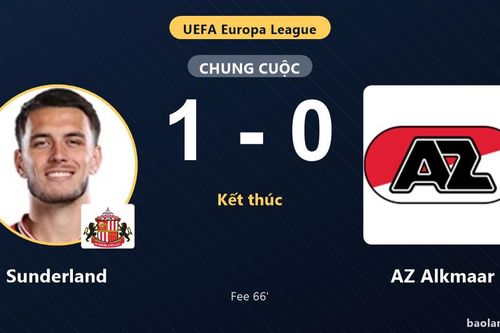 Hạ gục AZ Alkmaar, Sunderland khởi đầu suôn sẻ tại Europa League