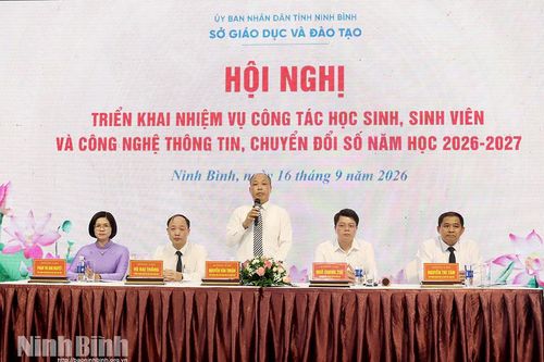 Triển khai nhiệm vụ công tác học sinh, sinh viên và công nghệ thông tin, chuyển đổi số năm học 2026-2027