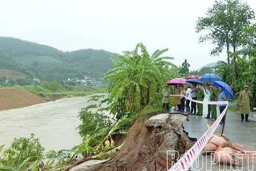 Phú Thọ khẩn trương ứng phó, khắc phục thiệt hại do mưa lũ