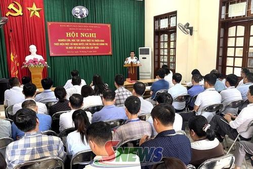 Sở Xây dựng nghiên cứu, học tập, quán triệt các văn bản cấp trên