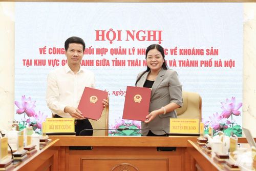 Thái Nguyên - Hà Nội tăng cường phối hợp quản lý khoáng sản vùng giáp ranh