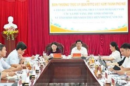 Hướng về cơ sở, lấy sản phẩm cụ thể và sự đồng thuận của Nhân dân làm thước đo