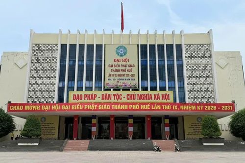 Khẩn trương chuẩn bị Đại hội đại biểu Phật giáo TP.Huế lần thứ IX, nhiệm kỳ 2026-2031