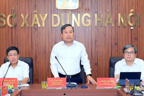 Chủ tịch TP Hà Nội yêu cầu Sở Xây dựng thúc đẩy các động lực tăng trưởng