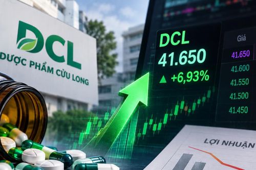 Cổ phiếu Dược phẩm Cửu Long tăng kịch trần giữa lúc lợi nhuận lao dốc
