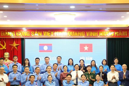 Sơn La tăng cường hợp tác công đoàn với 4 tỉnh Bắc Lào