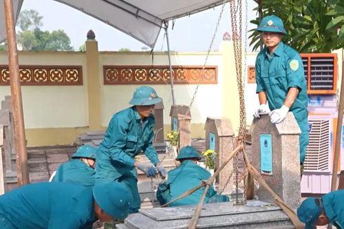 Lấy ADN liệt sĩ khoa học - Phục vụ đối sánh chính xác, hiệu quả