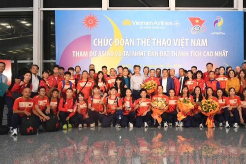 Đoàn thể thao Việt Nam lên đường sang Nhật Bản dự ASIAD 2026