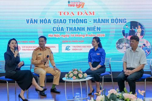 Thanh niên Thủ đô với văn hoá giao thông an toàn, văn minh