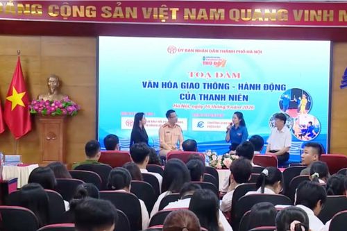 Vì an toàn giao thông Thủ đô: Hành động từ thế hệ trẻ