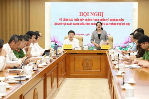 Hà Nội - Thái Nguyên tăng cường phối hợp quản lý khoáng sản
