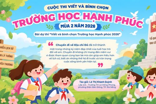 Kỉ niệm về chuyến đi đến Địa chỉ Đỏ