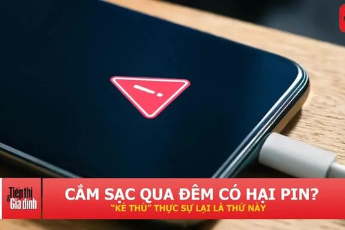 Thường xuyên cắm sạc điện thoại, thứ thực sự làm pin nhanh xuống cấp là gì?