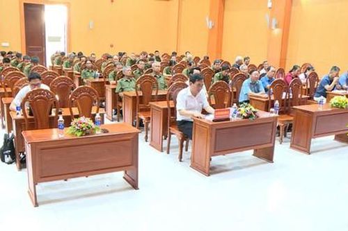 Công an phường Bà Rịa: Huấn luyện nghiệp vụ PCCC và CNCH cho lực lượng cơ sở