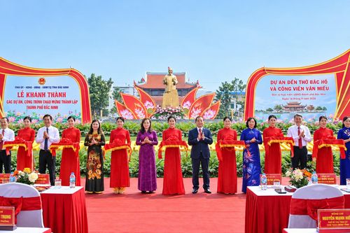 Bắc Ninh khởi công, khánh thành 7 dự án trọng điểm
