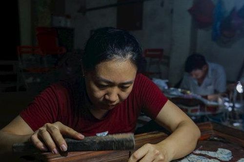 Chuyên Mỹ đưa nghề khảm trai vươn ra thế giới