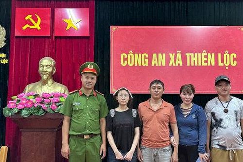 Công an xã Thiên Lộc kịp thời ngăn chặn vụ lừa đảo 'bắt cóc online'