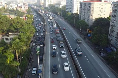 Đề xuất bỏ làn dừng xe khẩn cấp trên đường Vành đai 3 trên cao