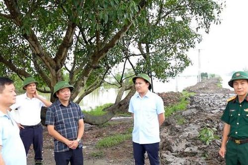 Xã Thanh Oai chủ động phòng, chống ngập úng