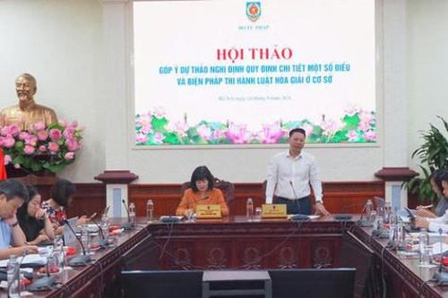 Vai trò của hòa giải viên cần được đặt ở khâu phát hiện sớm