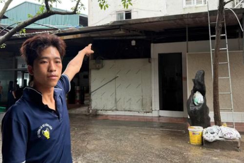 Nhân viên quán bia kể lại phút giây tham gia giải cứu 3 người trong vụ cháy nhà ở Hà Nội