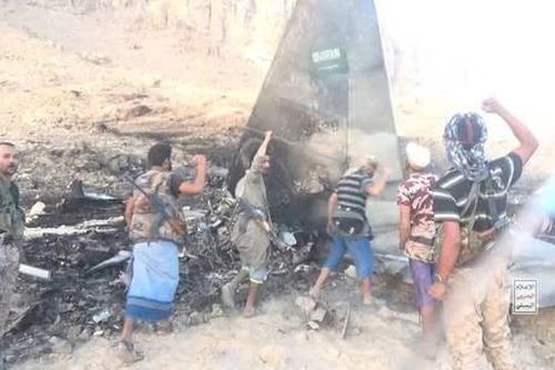 Houthi công bố video bắn hạ máy bay tiêm kích Saudi Arabia