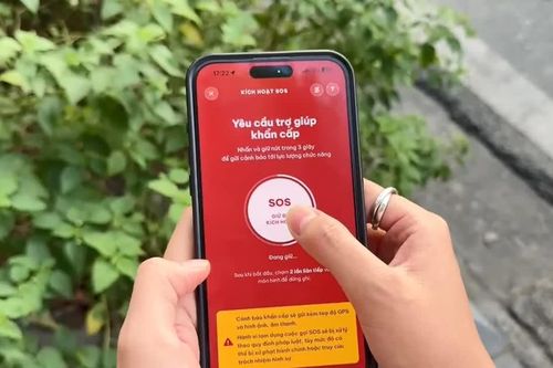 Nút bấm SOS trên Hanoi Smart Police: Tiện ích tự vệ cho người dân khi gặp biến cố đường phố