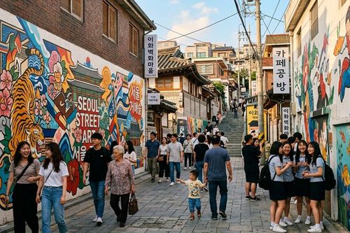 Seoul đưa nghệ thuật đường phố đến gần hơn với người dân