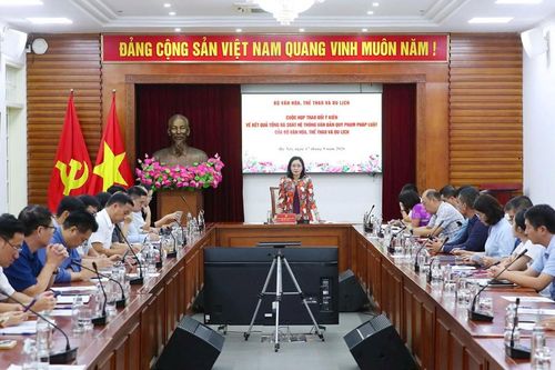 Tổng rà soát hệ thống văn bản quy phạm pháp luật:Không để điểm nghẽn về thể chế cản trở sự phát triển của VHTTDL