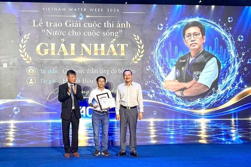 Trao giải cuộc thi ảnh nghệ thuật 'Nước cho cuộc sống'