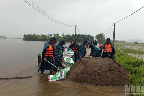 Lữ đoàn 28, Quân chủng Phòng không-Không quân sát cánh cùng nhân dân Thủ đô khắc phục hậu quả mưa lũ
