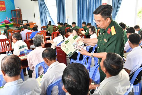 Quân khu 9: Tăng cường phối hợp, nâng cao hiệu quả công tác 1389