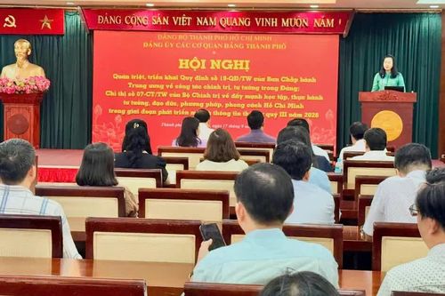Đảng ủy các cơ quan Đảng TPHCM quán triệt, triển khai Quy định 19 và Chỉ thị 07