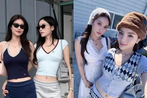 [GALLERY] Kỳ Duyên - Thiên Ân 'như sinh đôi' khi du lịch Hàn Quốc