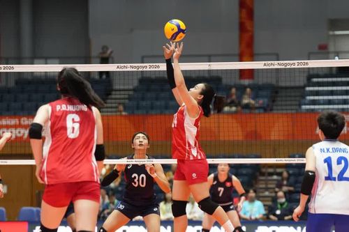 Đại phá đối thủ, bóng chuyền nữ vào tứ kết Asiad 20