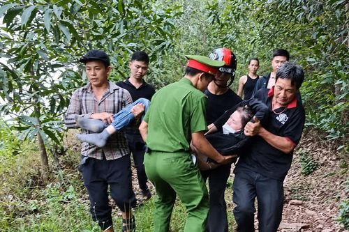 Người phụ nữ dẫm phải tổ ong vò vẽ khi vào rừng tìm nấm