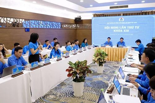 Ban Thường vụ Tổng Liên đoàn Lao động Việt Nam tổ chức Hội nghị lần thứ tư, khóa XIV