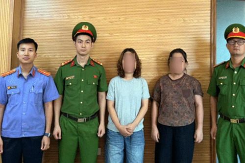 Bắt 2 phụ nữ lừa đảo tại dự án CT3 Kim Chung