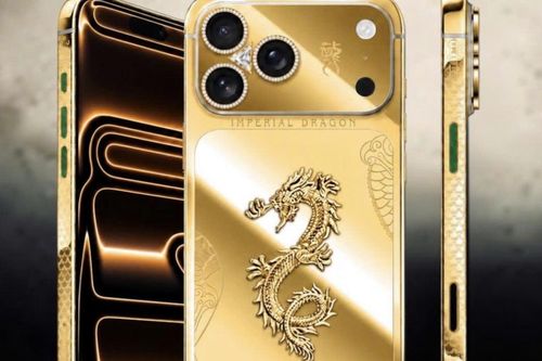 iPhone 18 Pro Max mạ vàng, đính kim cương giá hơn 300 triệu đồng tại Việt Nam