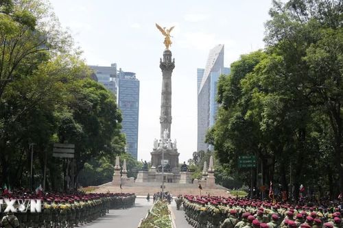 Diễu binh kỷ niệm 216 năm Quốc khánh Mexico