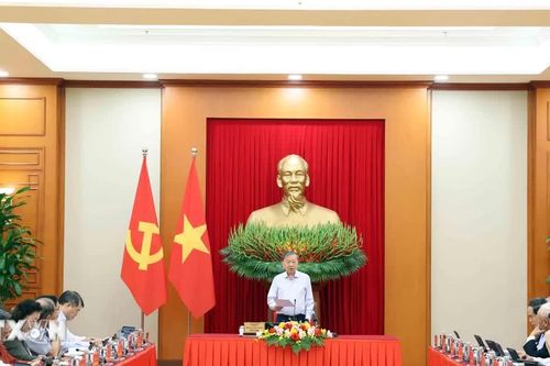Phiên họp thứ hai Ban Chỉ đạo Tổng kết 100 năm Đảng lãnh đạo cách mạng Việt Nam
