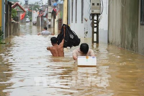 Hà Nội: Lũ sông Bùi vượt báo động 3, hơn 5.600 người ở Trần Phú bị ảnh hưởng