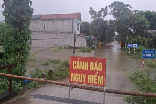 Xã Thắng Lợi: 261 ha lúa bị ngập trắng